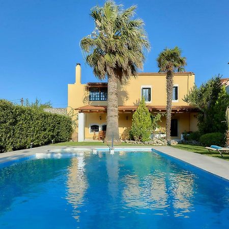 Castello Villa Daphnes - Private Pool & Whirlpool Dhafnes Luaran gambar