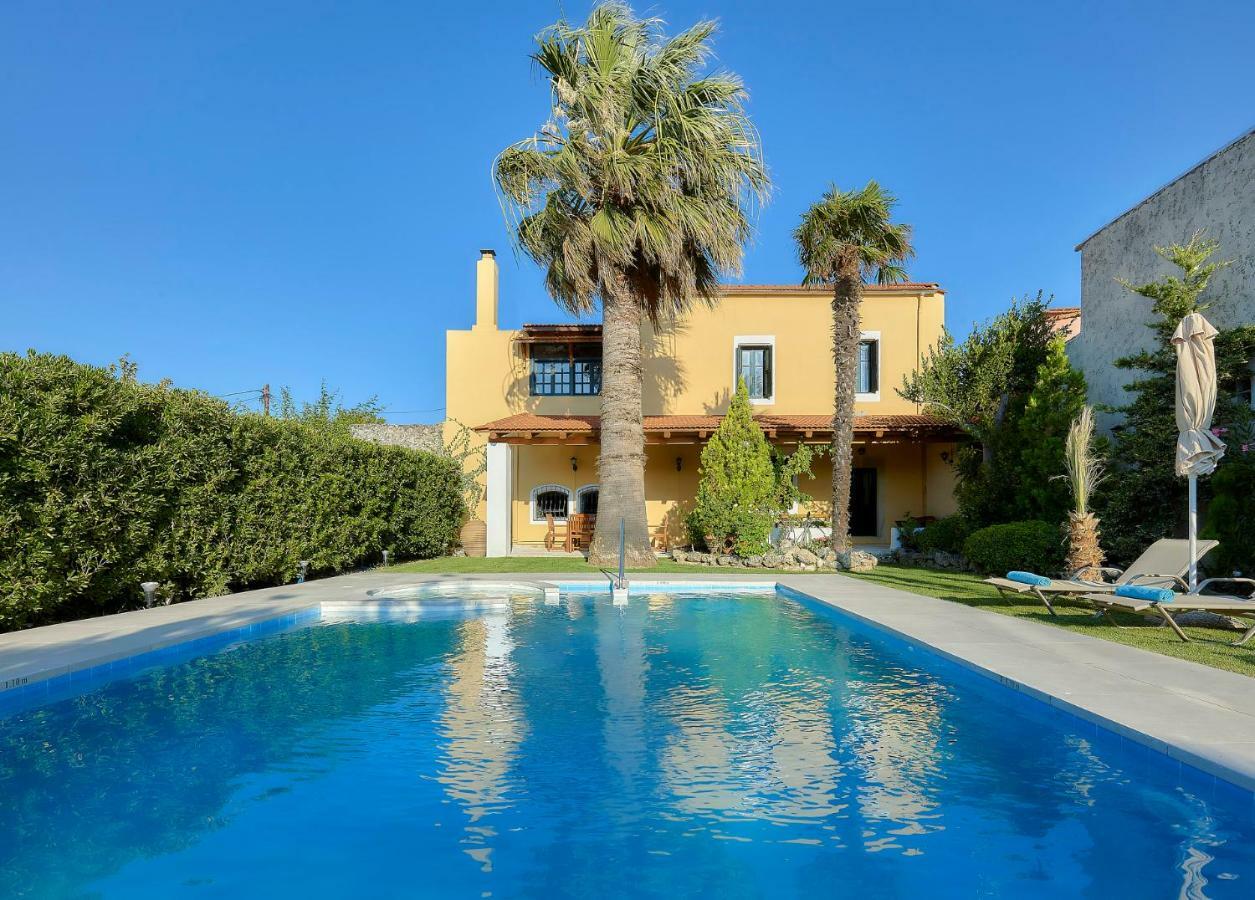 Castello Villa Daphnes - Private Pool & Whirlpool Dhafnes Luaran gambar