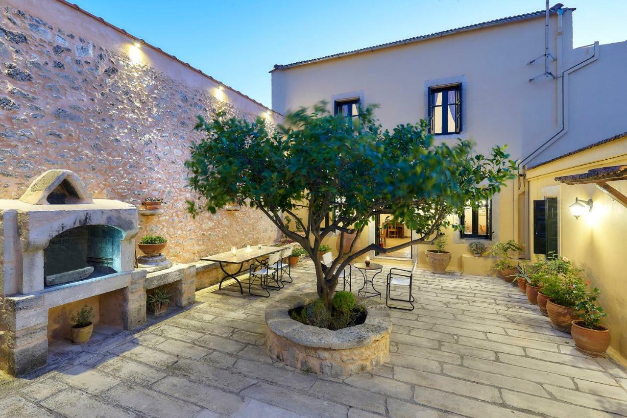 Castello Villa Daphnes - Private Pool & Whirlpool Dhafnes Luaran gambar