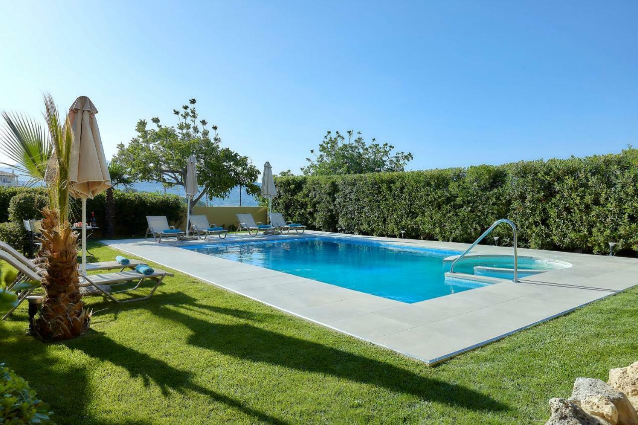 Castello Villa Daphnes - Private Pool & Whirlpool Dhafnes Luaran gambar