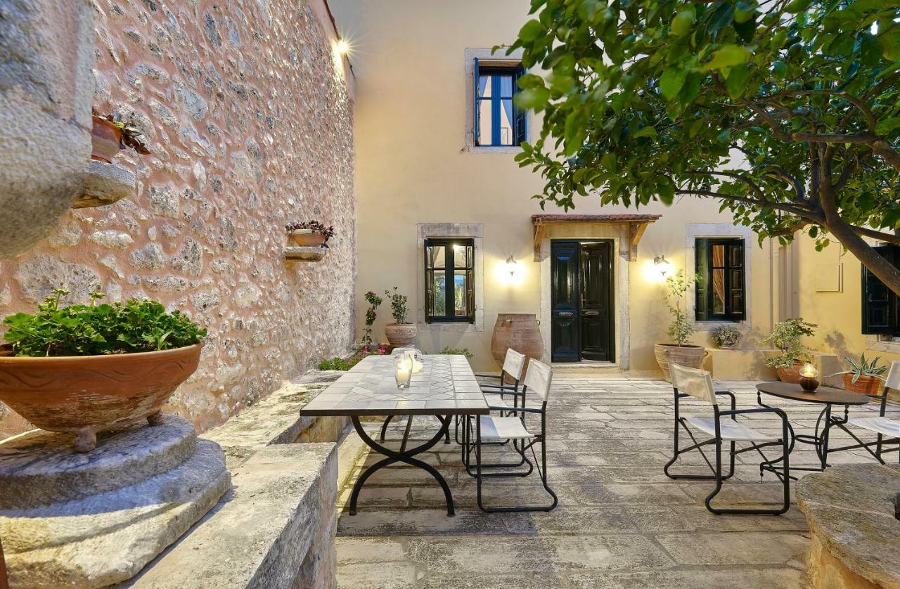 Castello Villa Daphnes - Private Pool & Whirlpool Dhafnes Luaran gambar