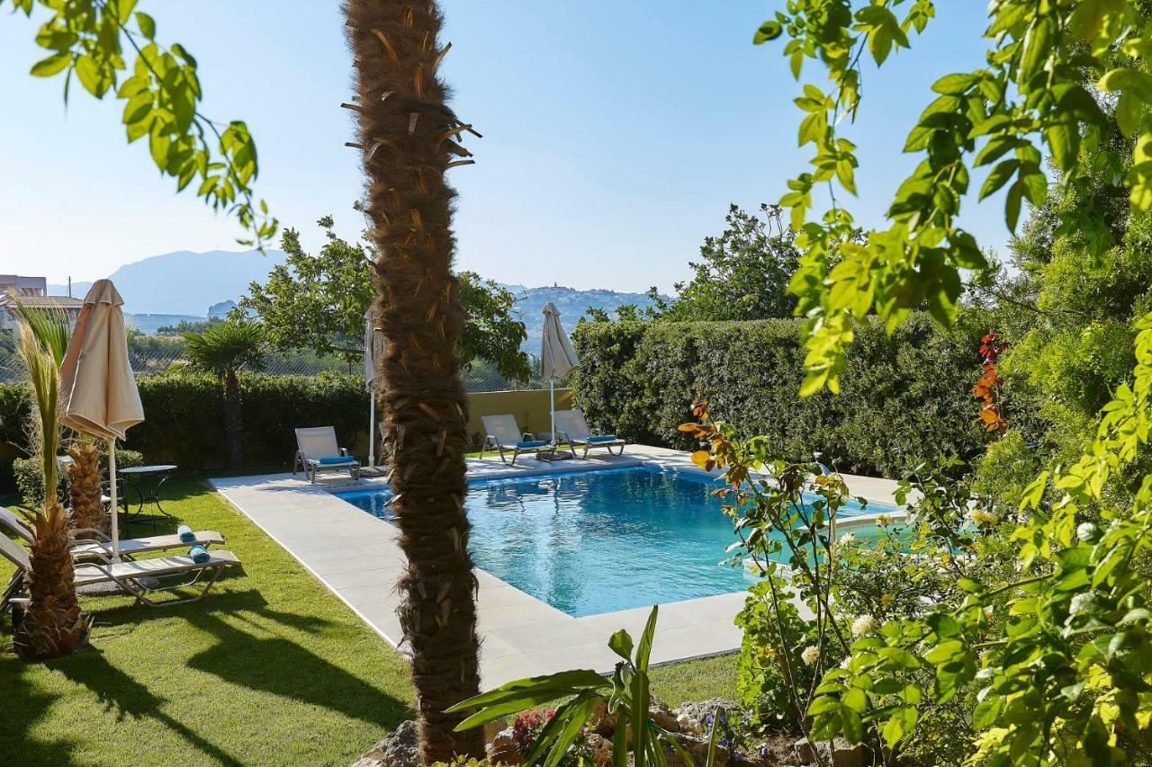 Castello Villa Daphnes - Private Pool & Whirlpool Dhafnes Luaran gambar