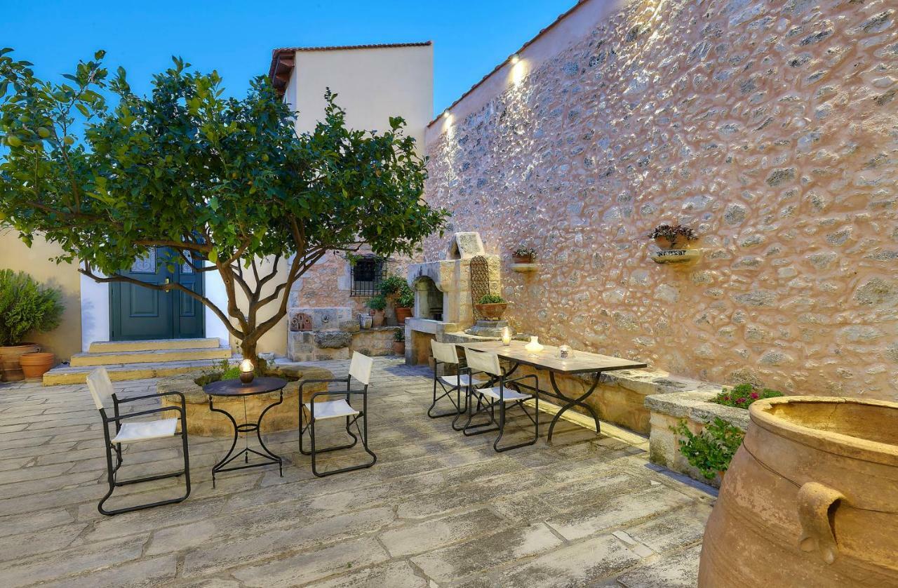 Castello Villa Daphnes - Private Pool & Whirlpool Dhafnes Luaran gambar
